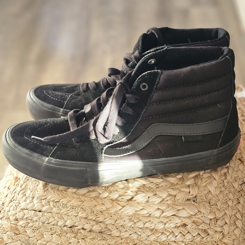 Vans Men's Black High-Top Sneakers